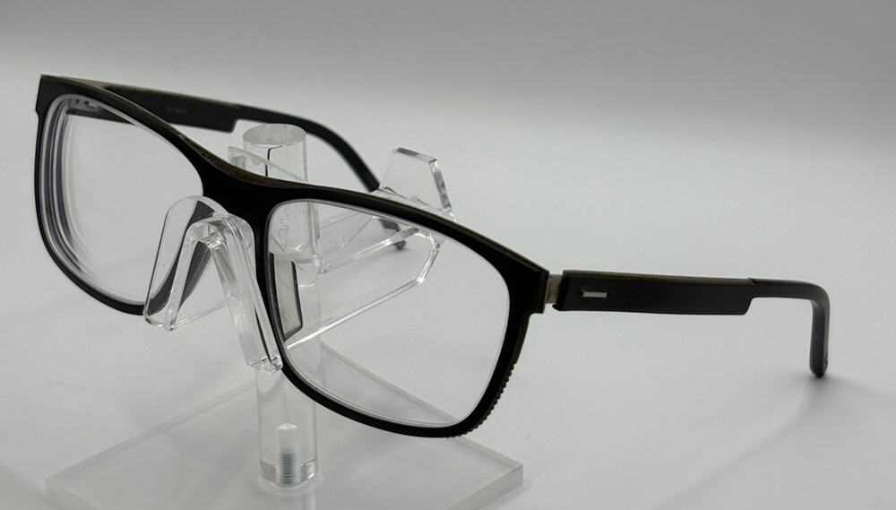 Morel Lightec NG030 Black Titanium Eyeglass Frames 140 France